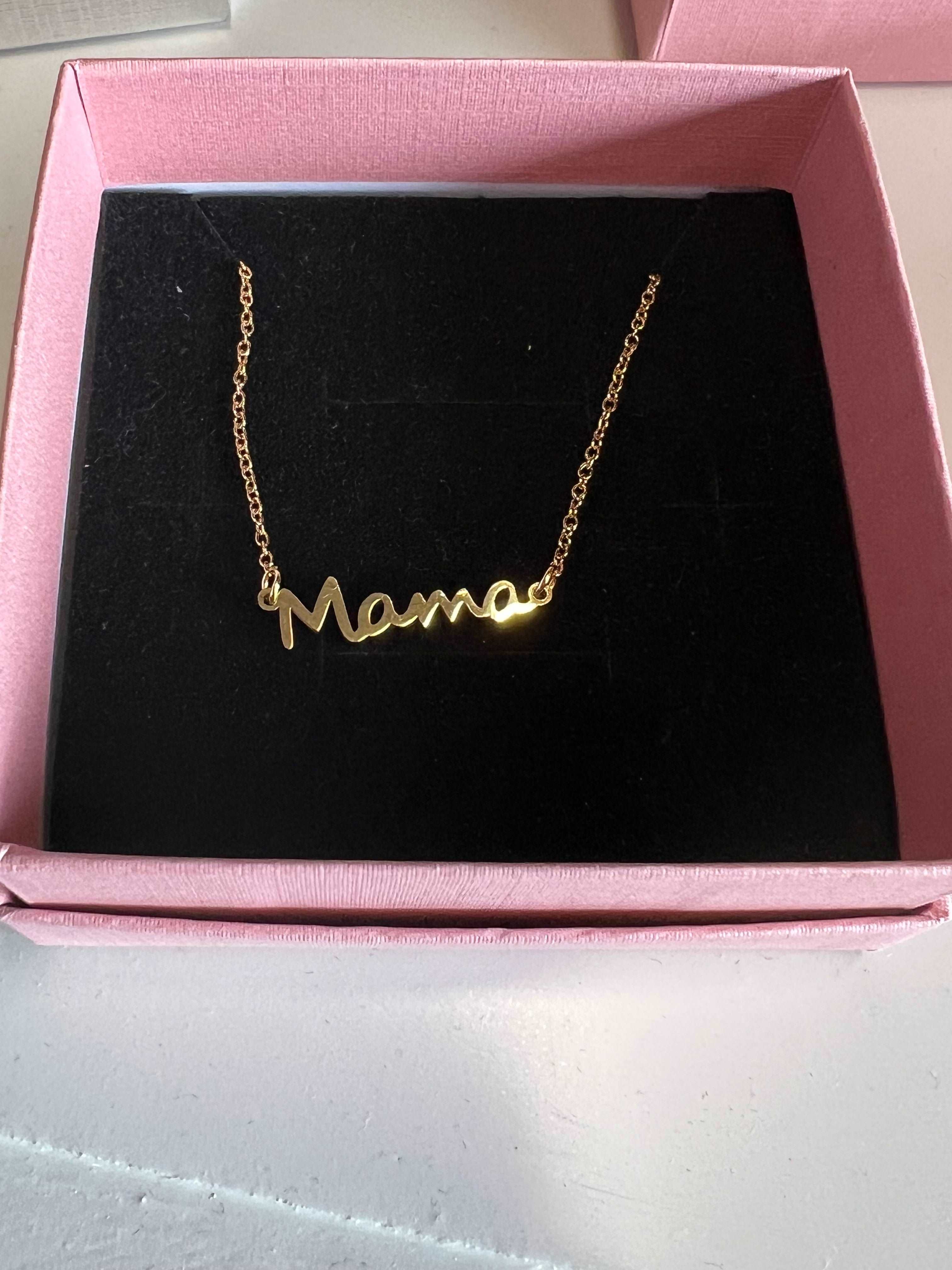 Mama Gold Necklace