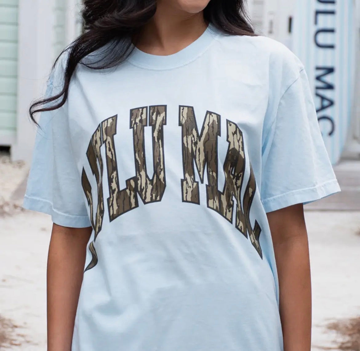 LULU MAC Blue Mossy Oak Tee