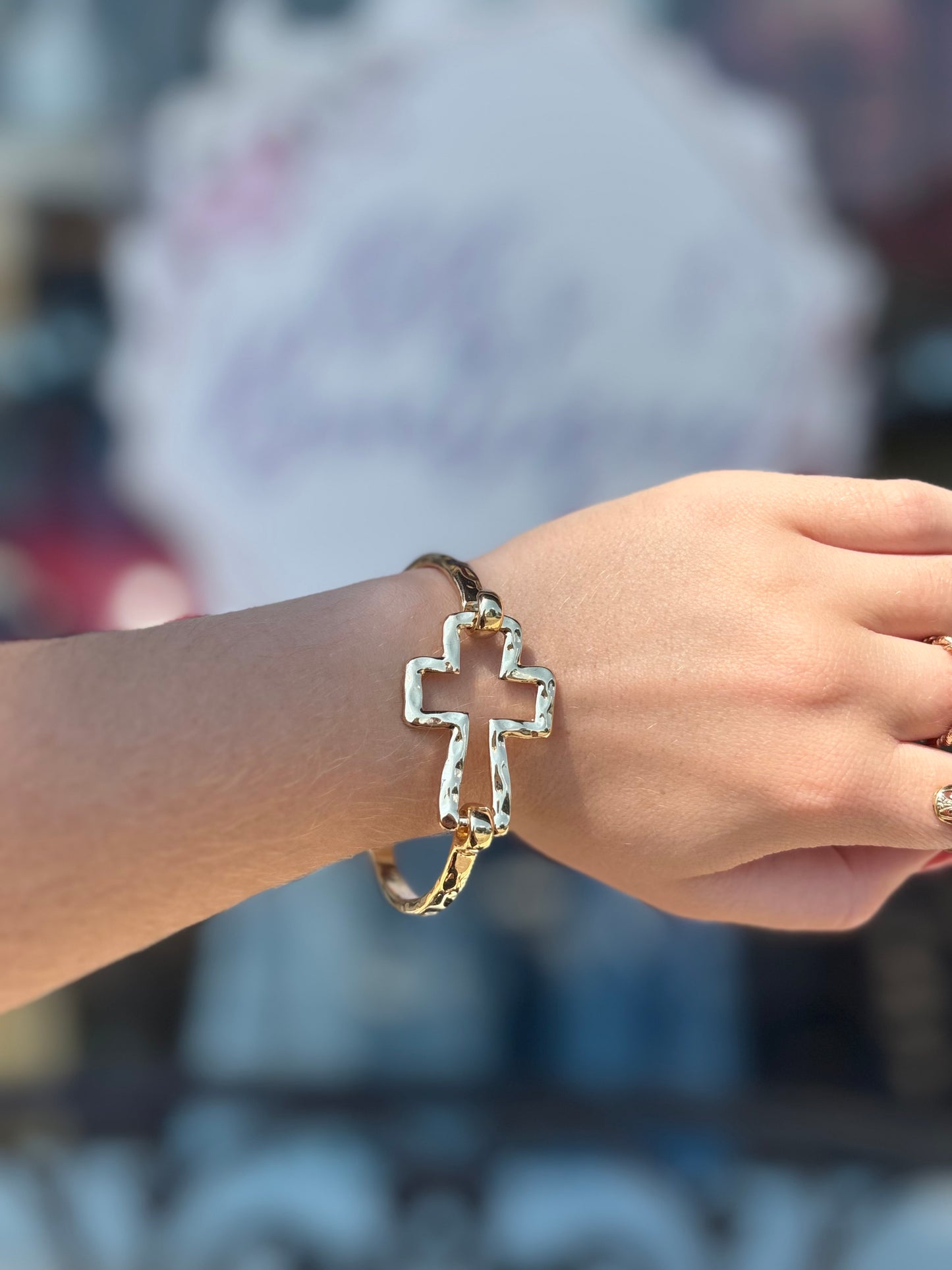 Gold Cross Bracelets