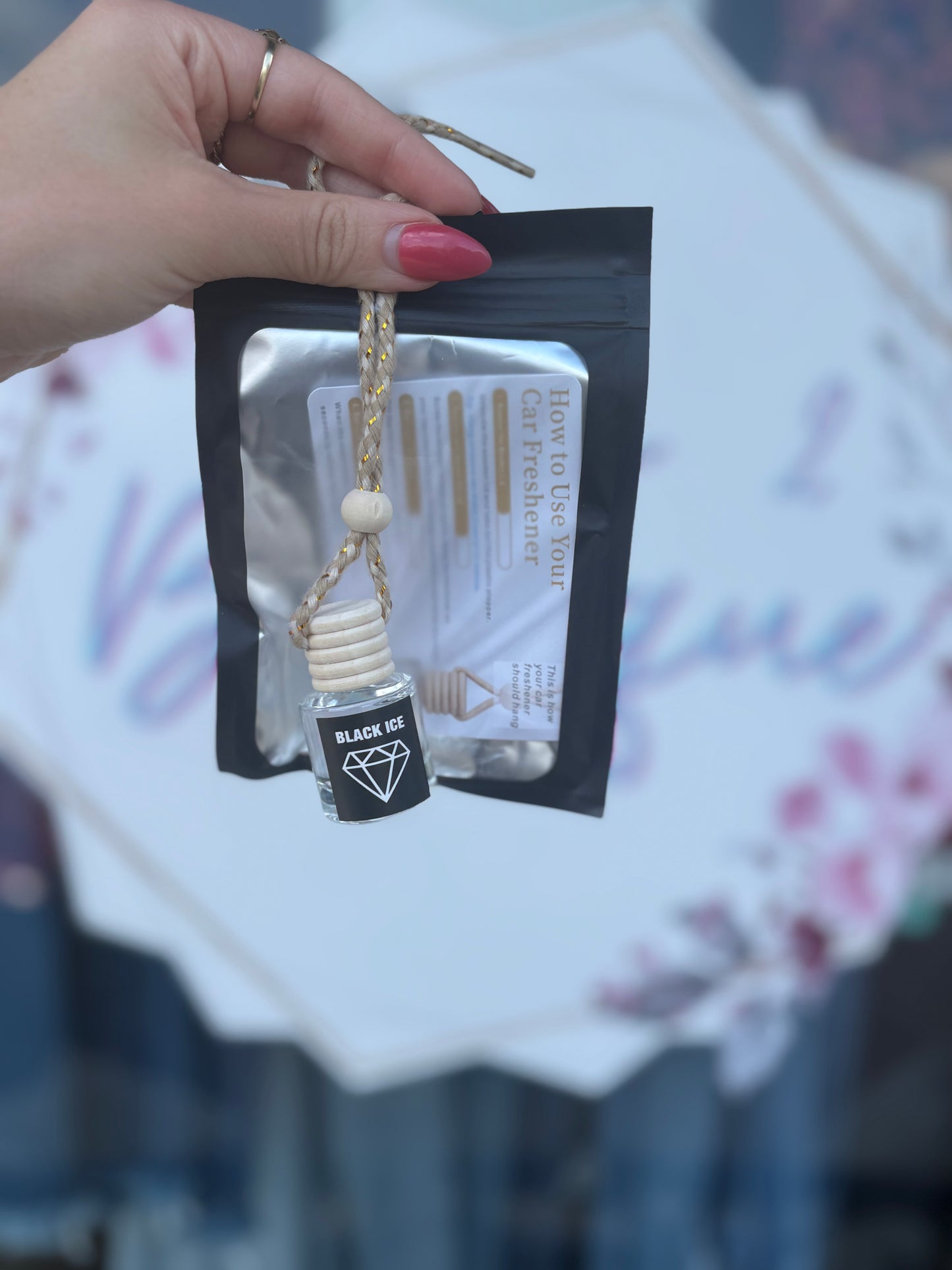 Car Oil Diffuser - Black Ice