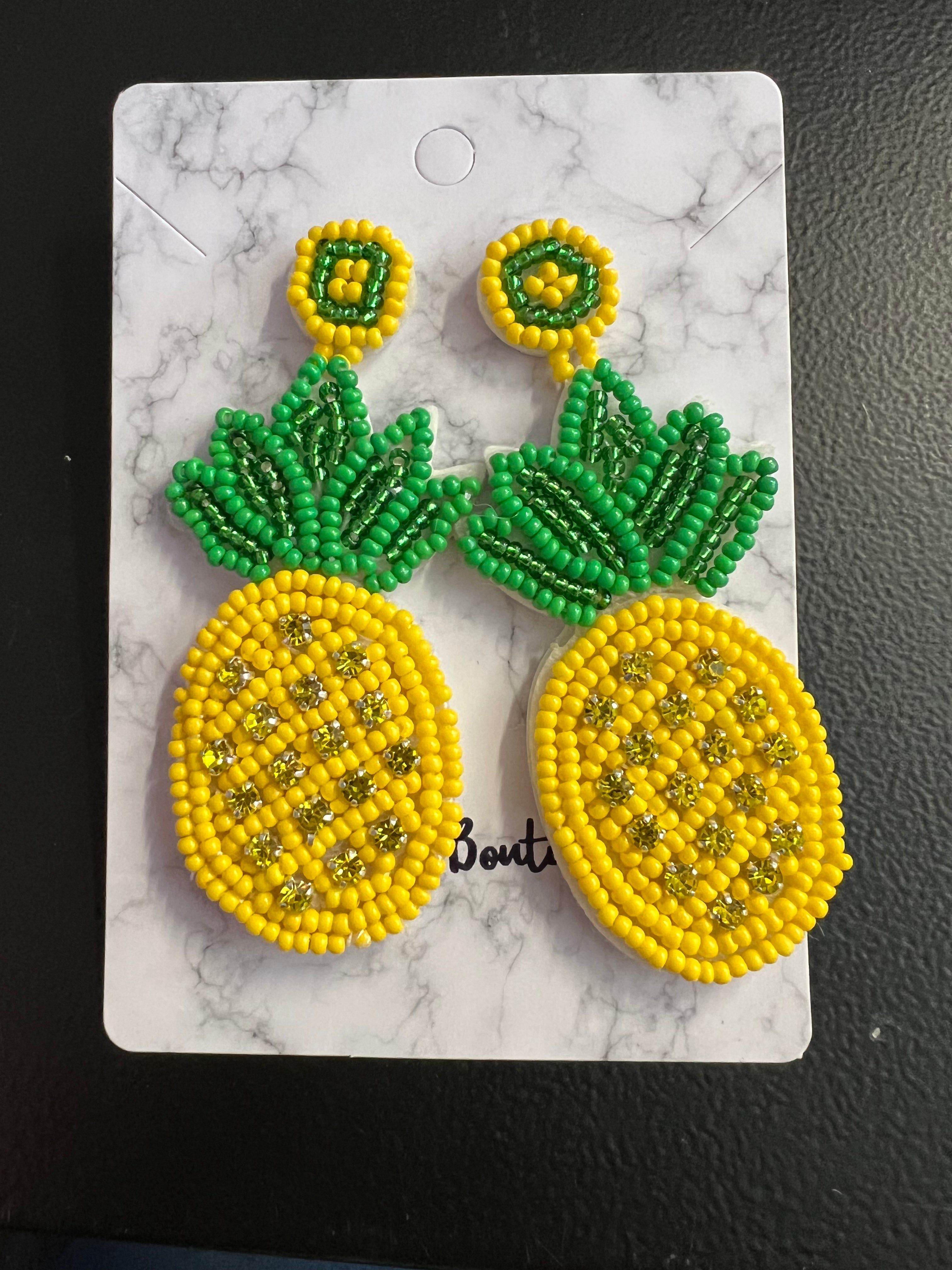 Pineapple Earrings