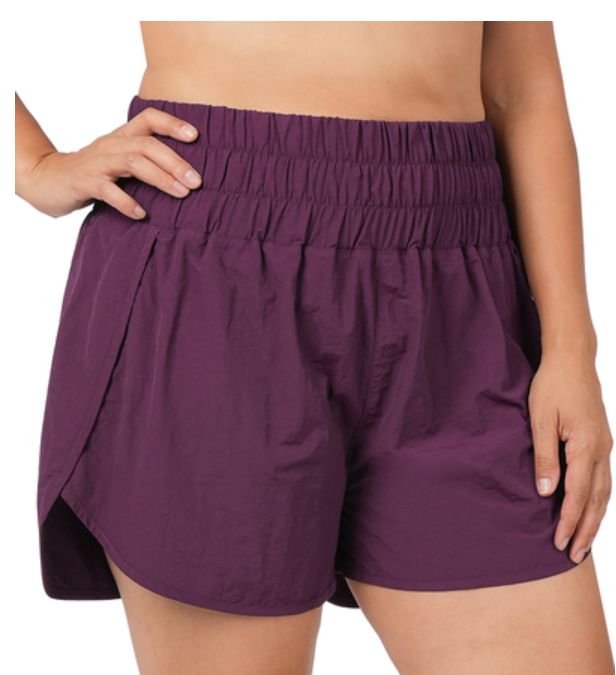 Windbreaker Shorts Curvy