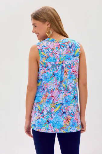 Floral Multicolor tank Top