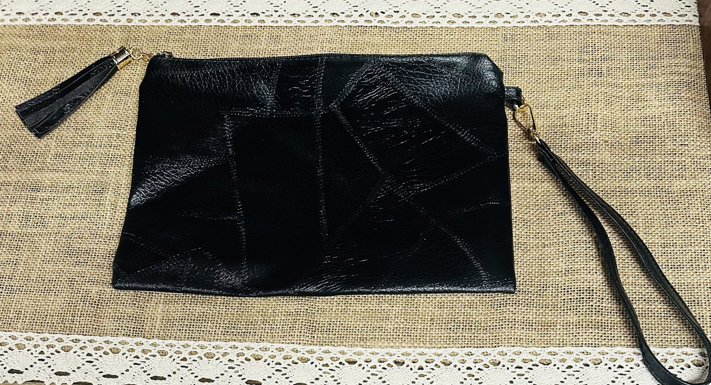 Black Wristlet Purse