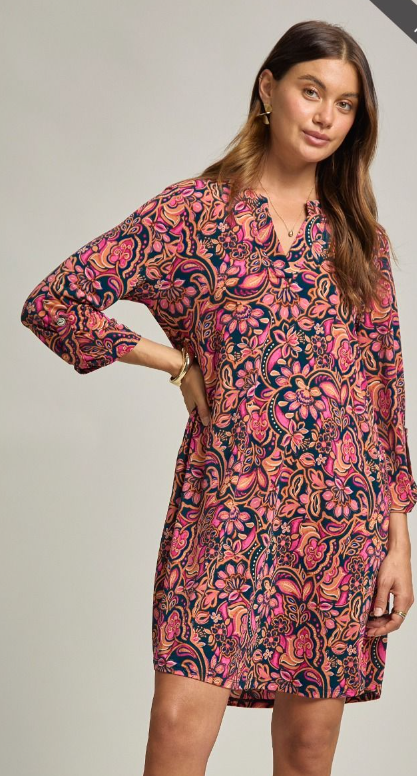 Scarlett Bloom Dress - CURVY