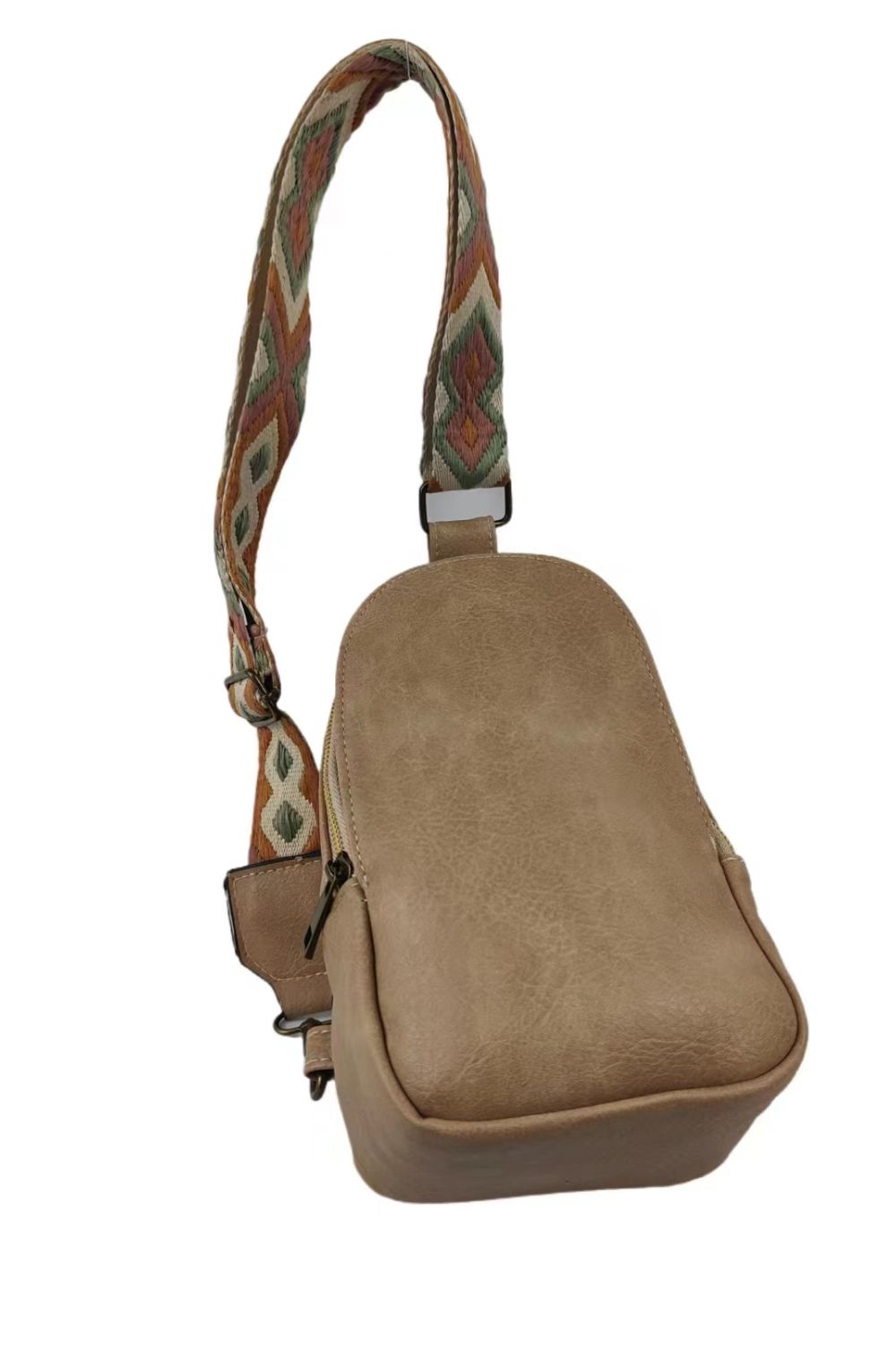 Adjustable Strap PU Leather Sling Bags