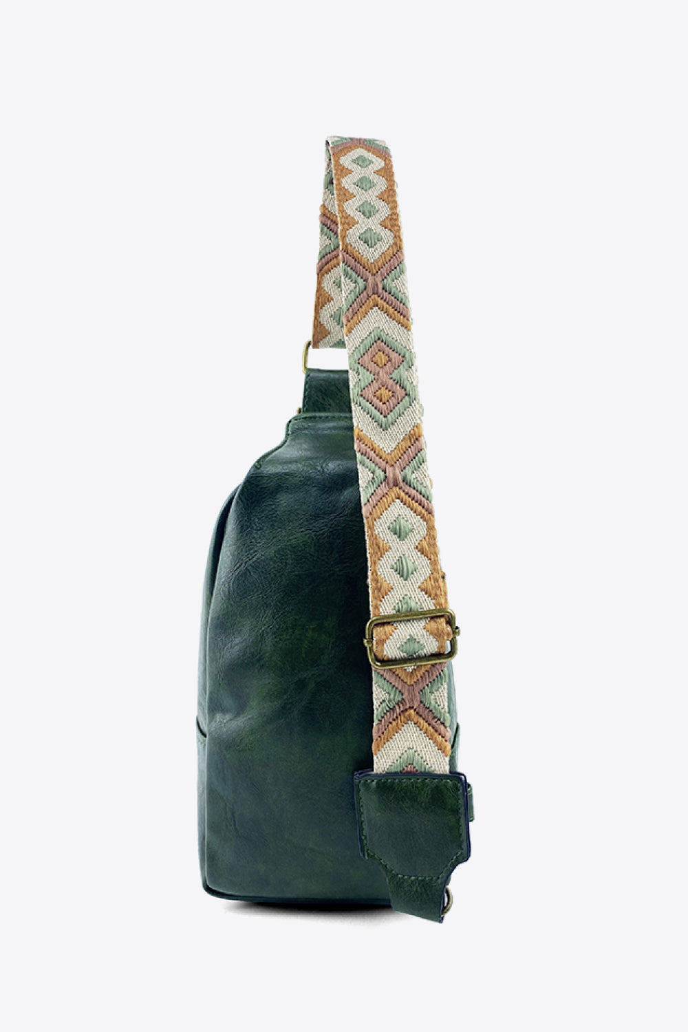 Adjustable Strap PU Leather Sling Bags