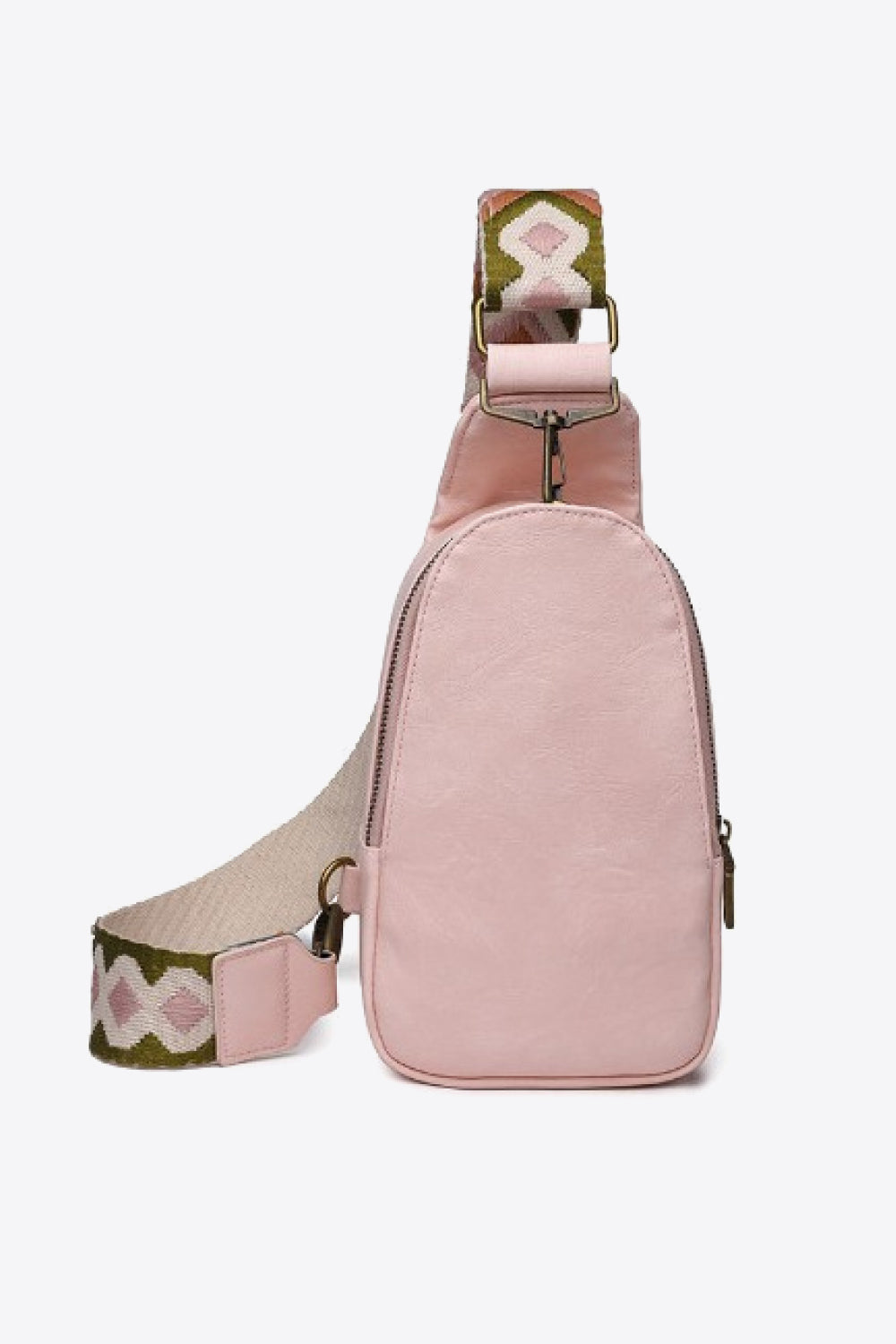 Adjustable Strap PU Leather Sling Bags