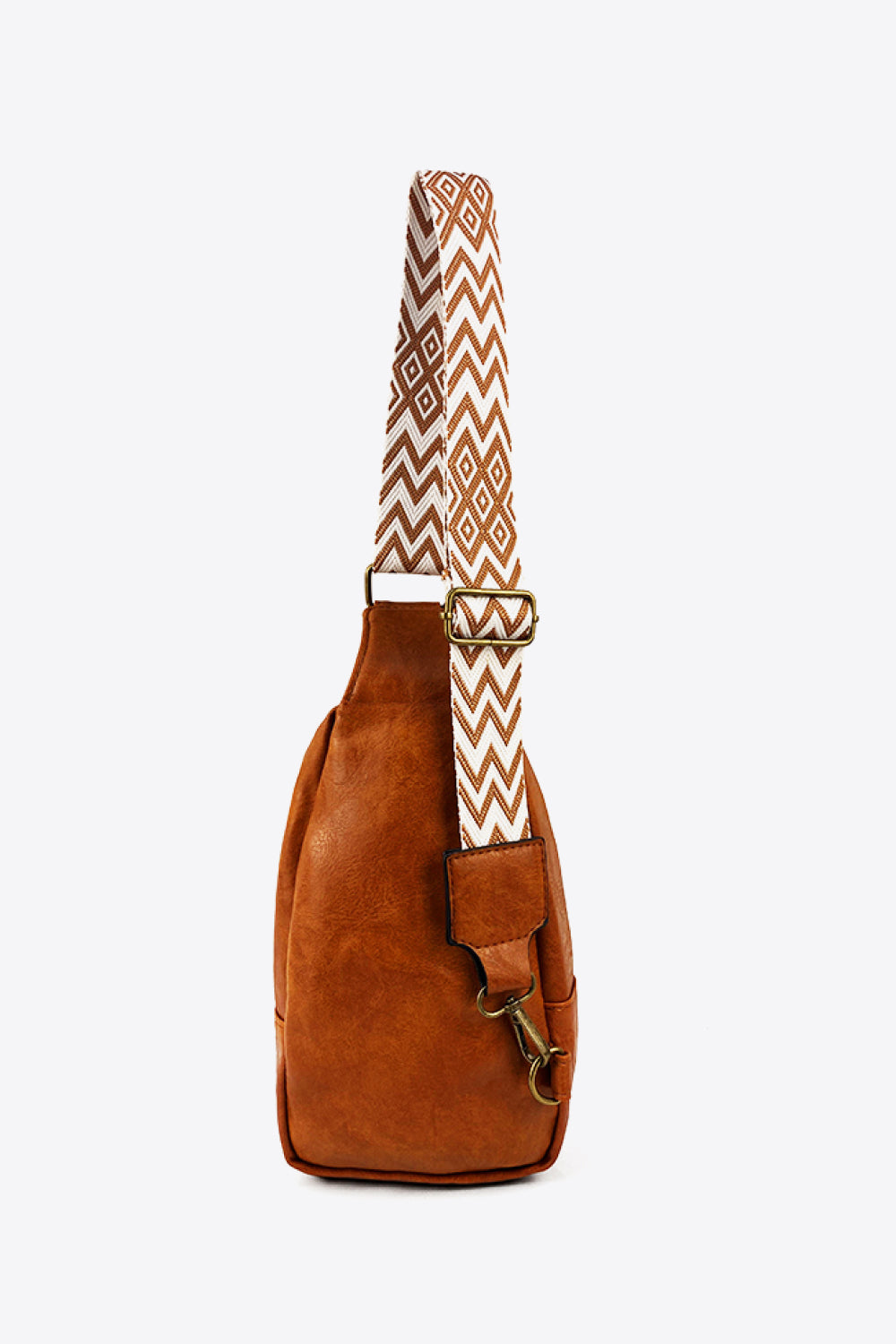 Adjustable Strap PU Leather Sling Bags