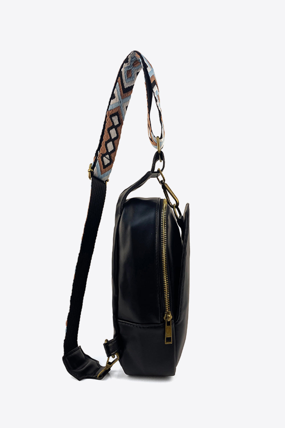 Adjustable Strap PU Leather Sling Bags