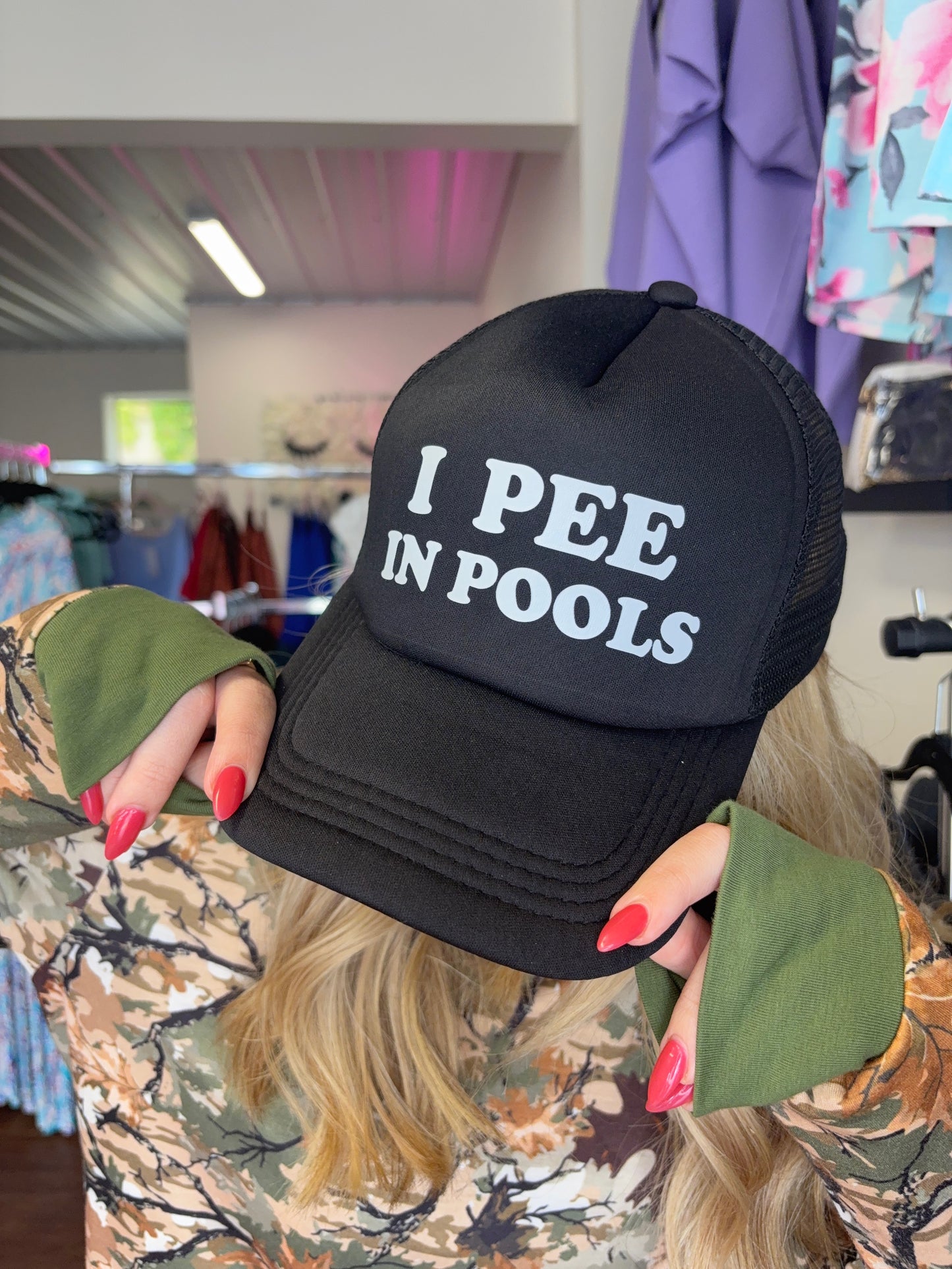 Hat - I Pee in Pools
