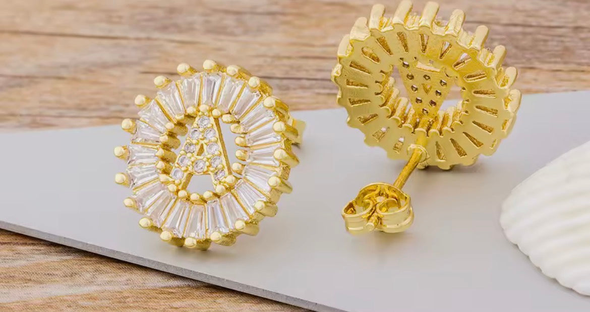 Gorgeous Initial Earrings