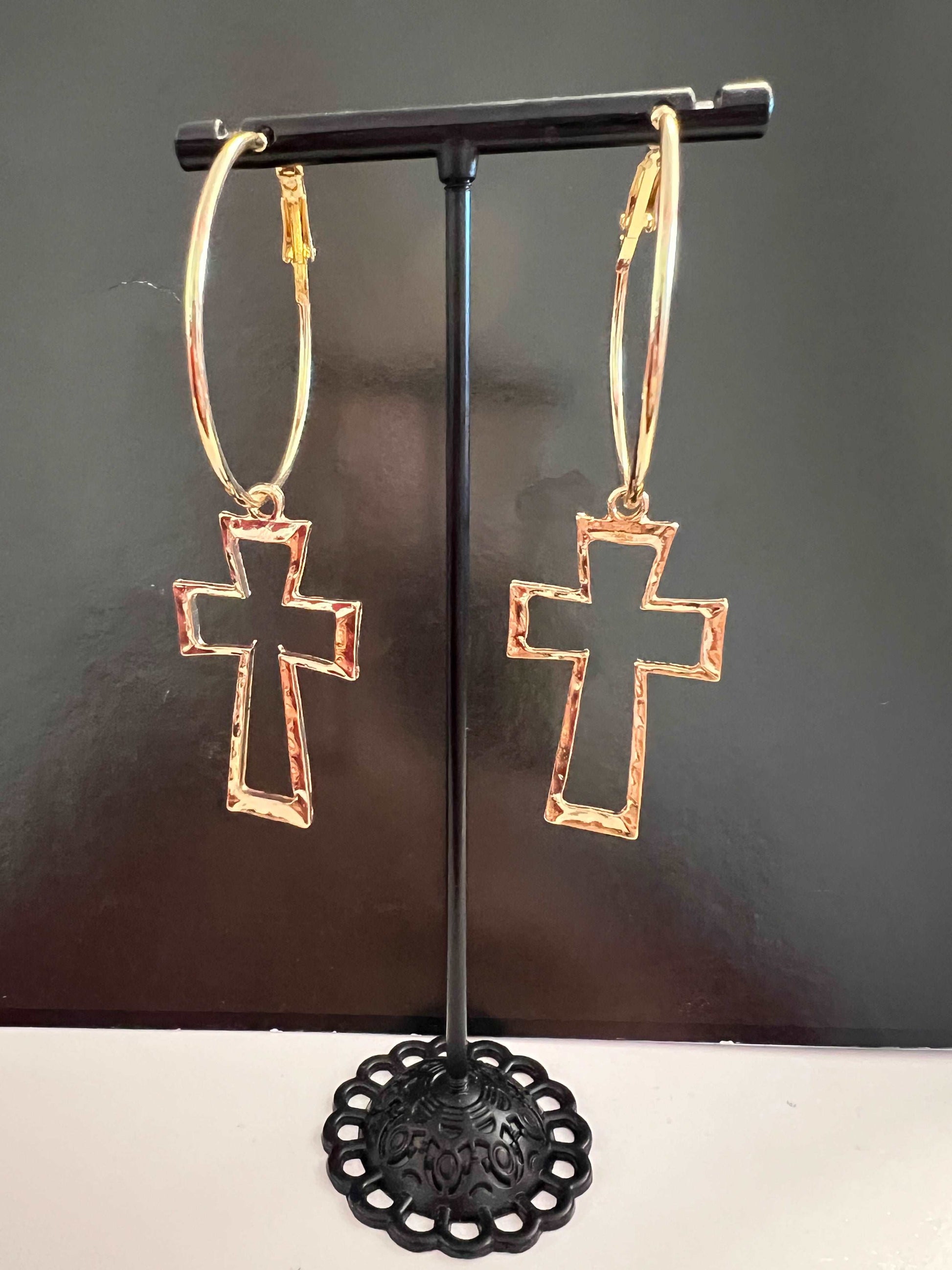 Cross Earrings