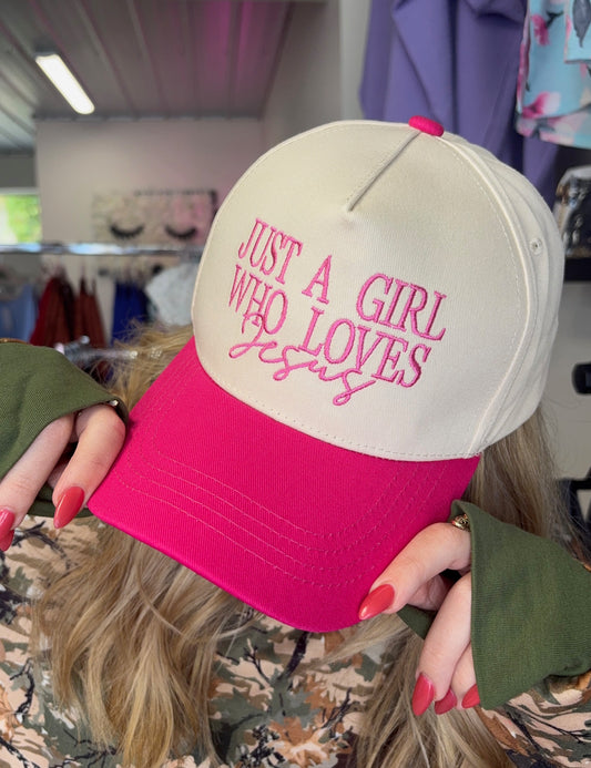 Hat- Loves Jesus