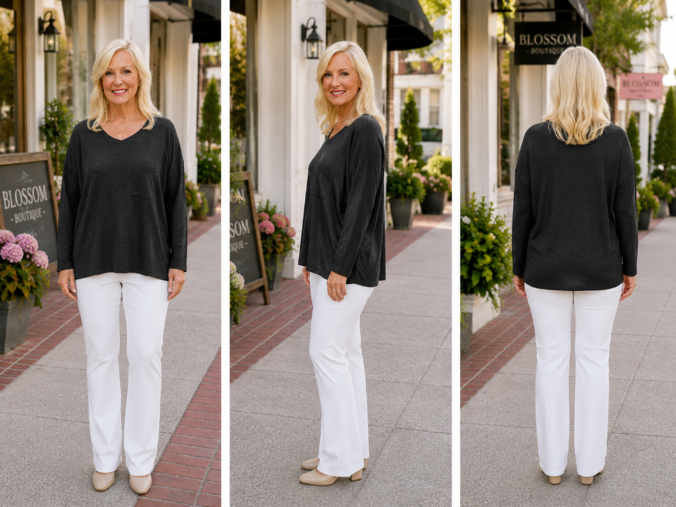 Winter Glow Hacci Long Sleeve