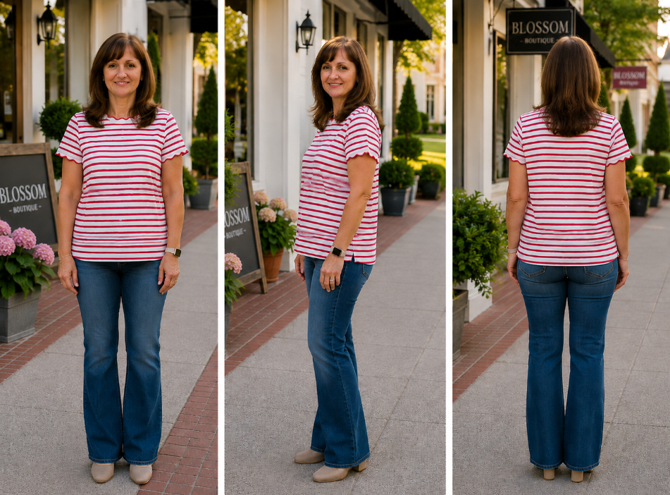 Red Stripe Shirt