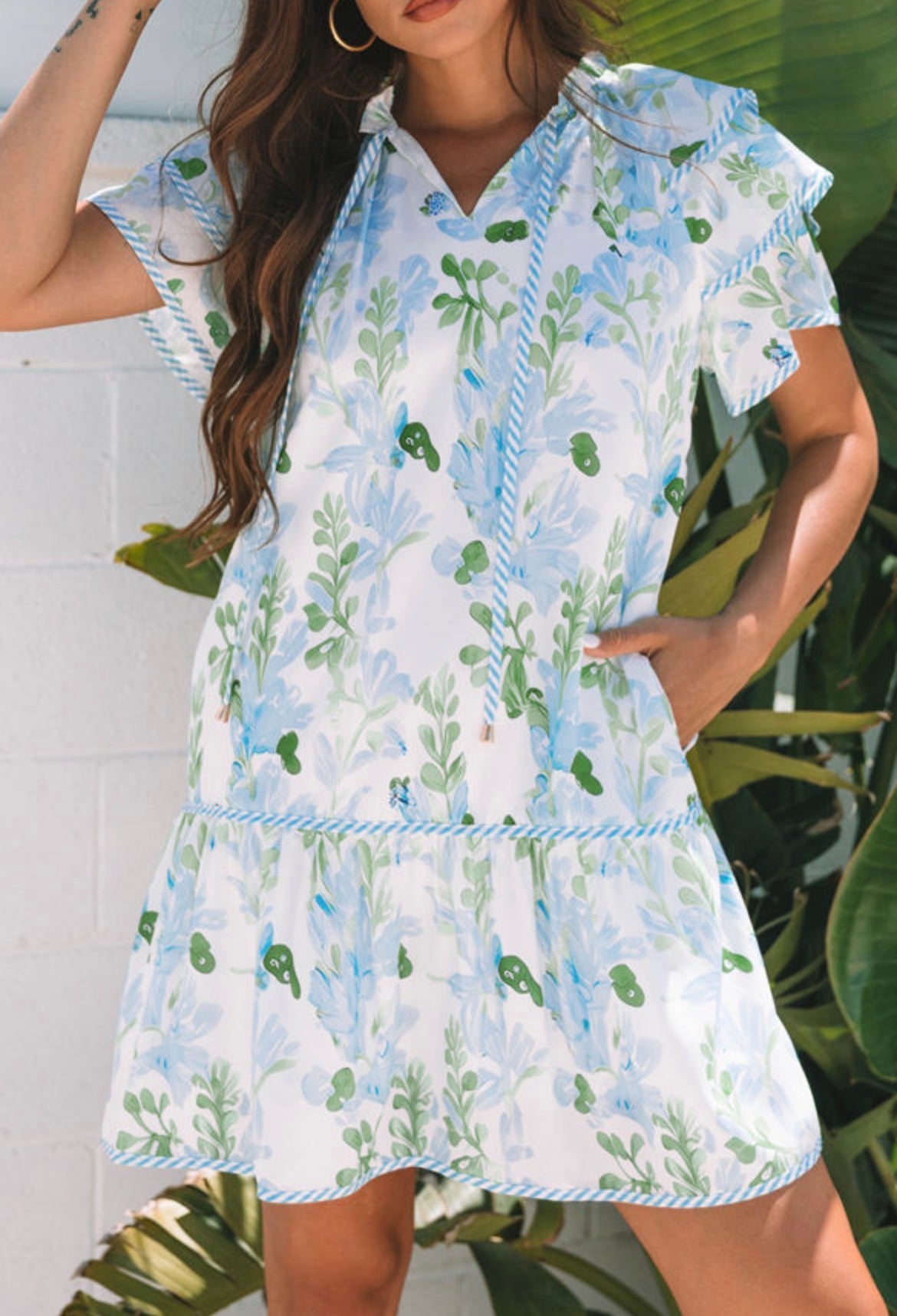 Bluebell Corded Mini Dress