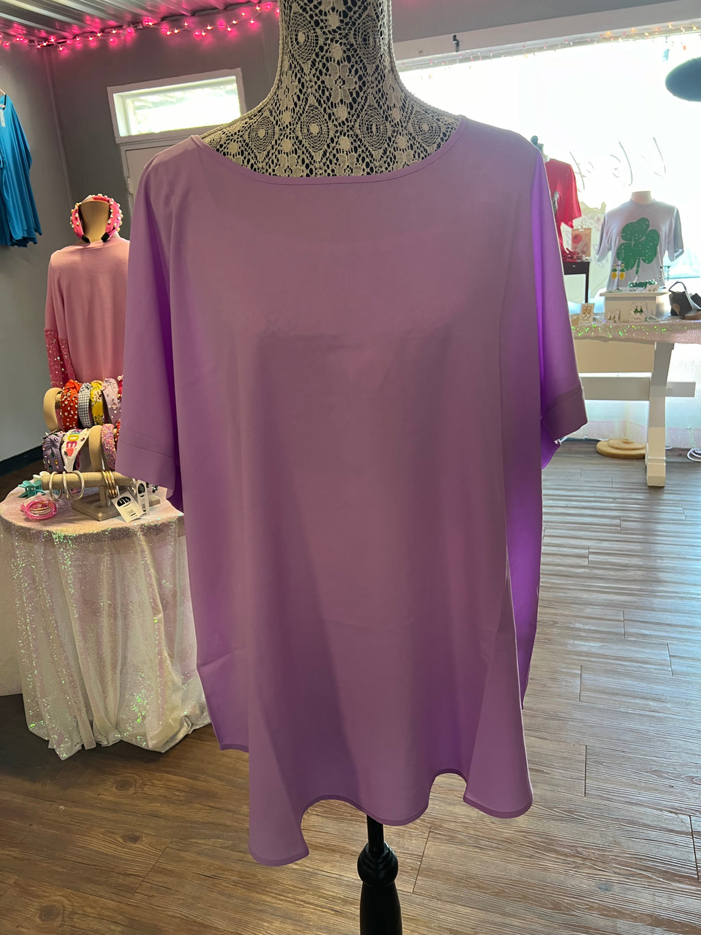 Stylish Boat Neck Top in 2 Colors