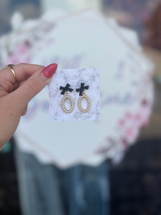 Dainty Pearl Earrings
