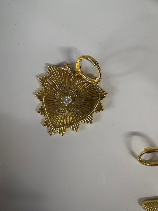 Gold Heart Charm