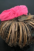 Solid Pink Satin Headband