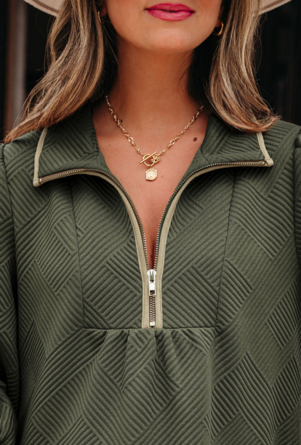 Mistletoe Moments Zip Dress