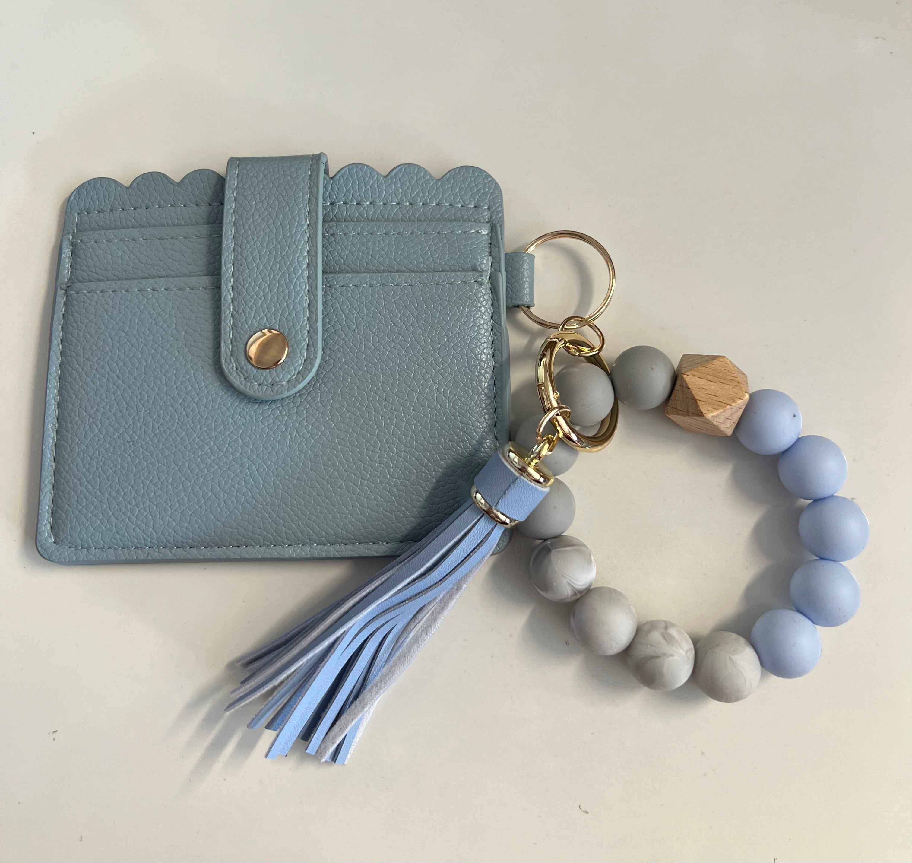 Silicone Keyring with ID Badge