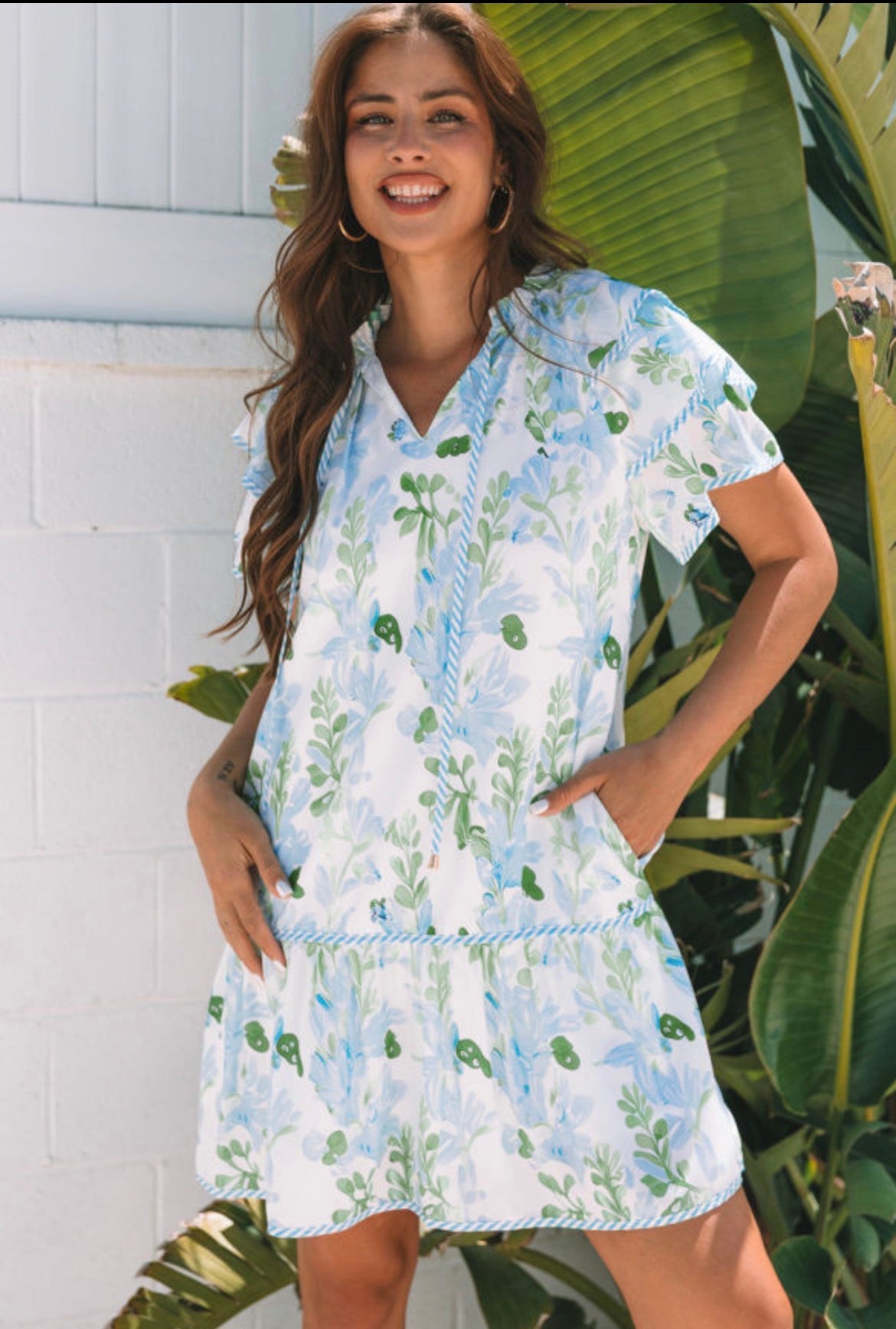 Bluebell Corded Mini Dress