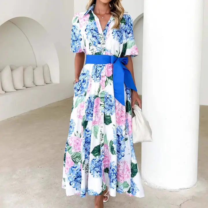 Boho Print Dress