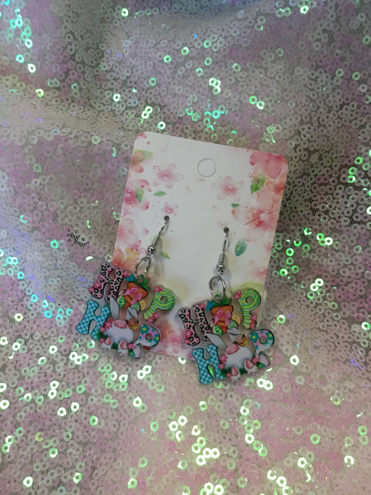 Hip-Hop Easter Earrings