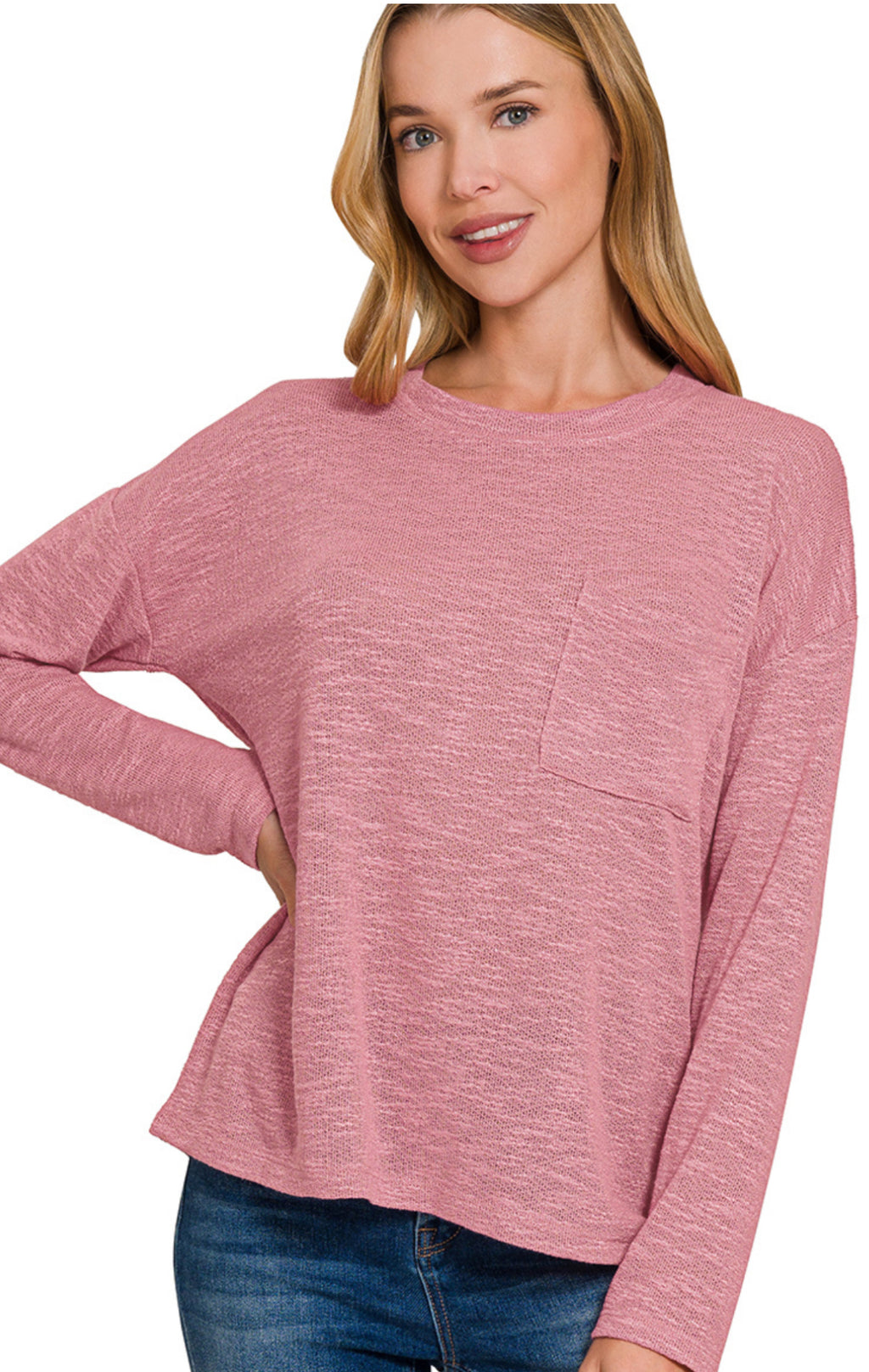 Winter Glow Hacci Long Sleeve