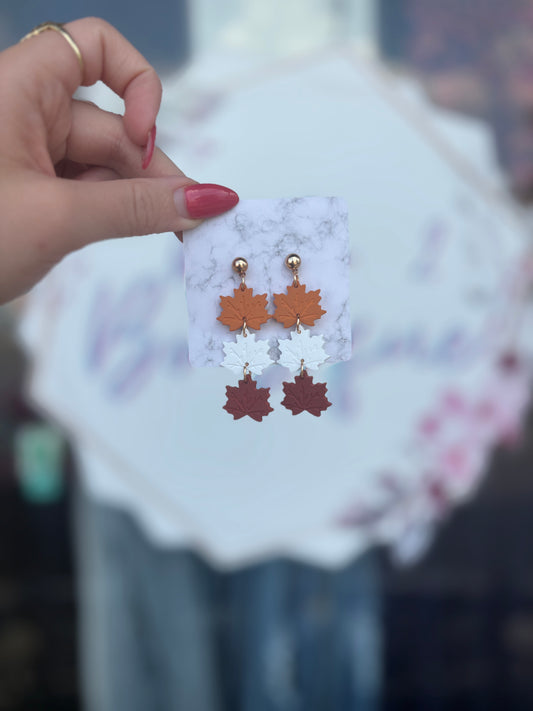 Maple Leaf Earrings