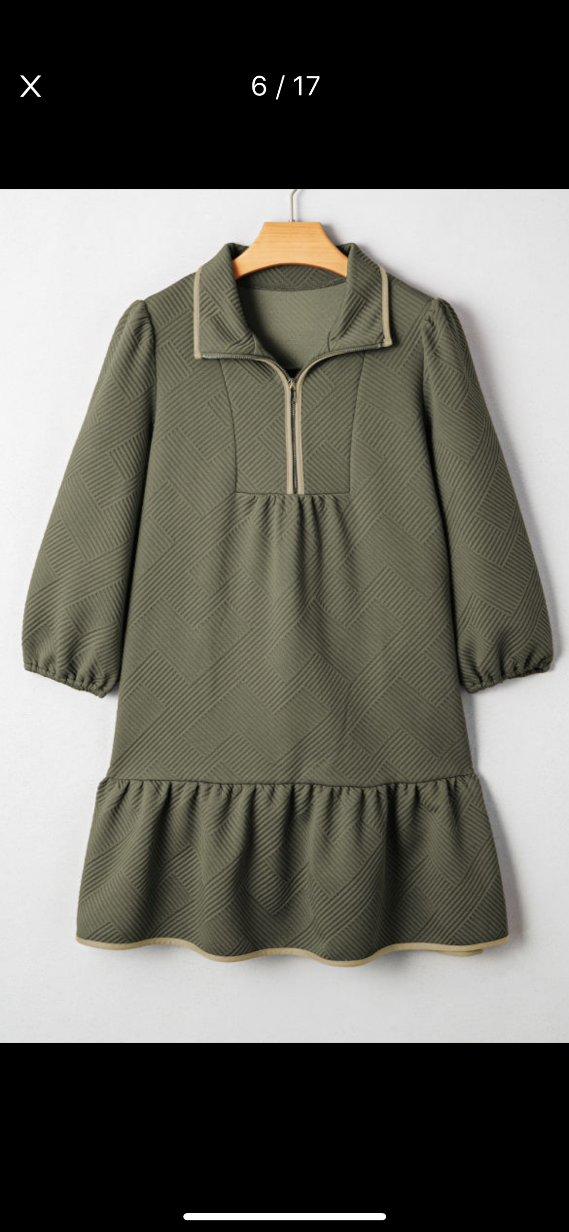Mistletoe Moments Zip Dress