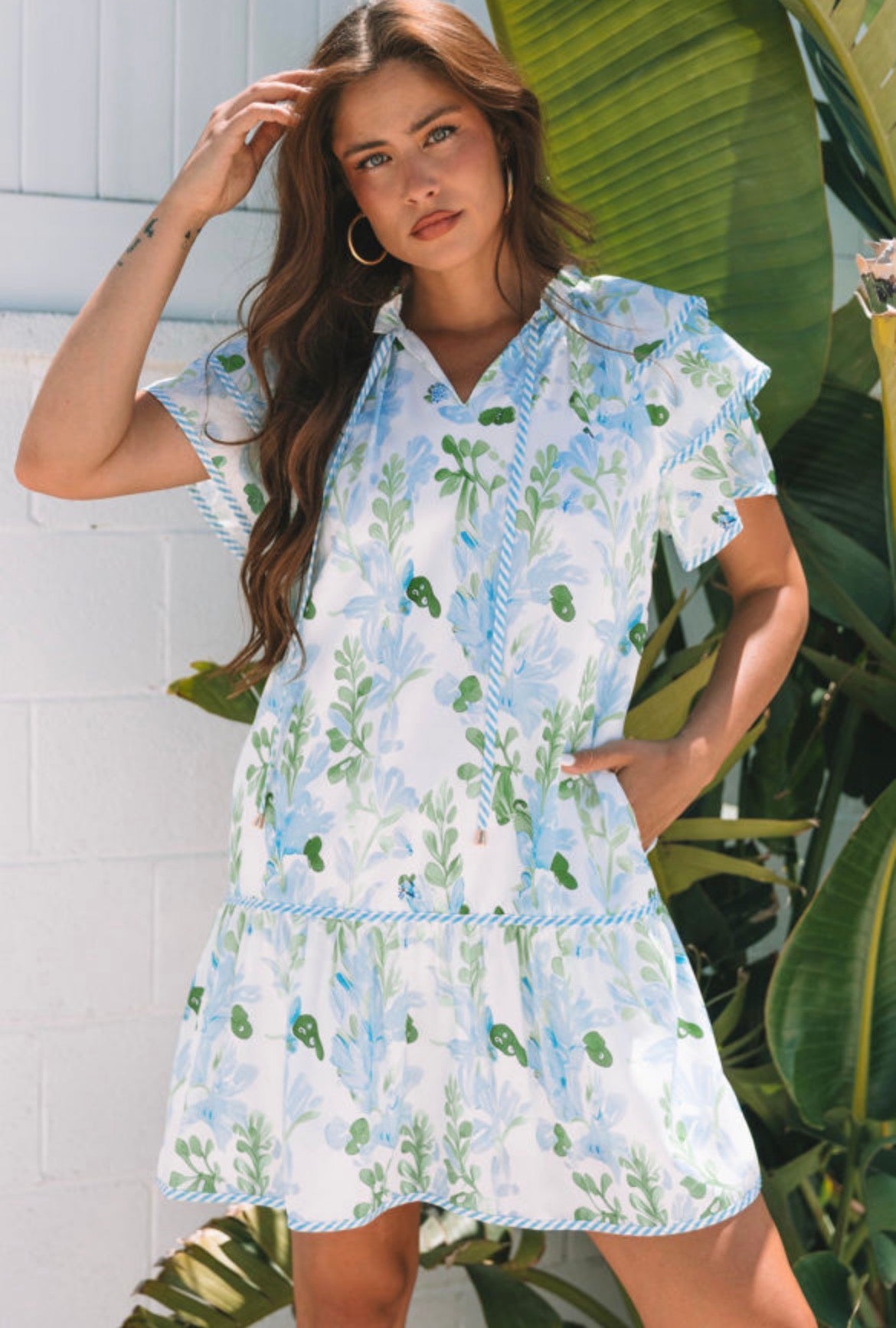 Bluebell Corded Mini Dress