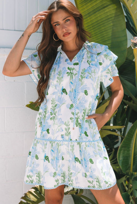 Bluebell Corded Mini Dress