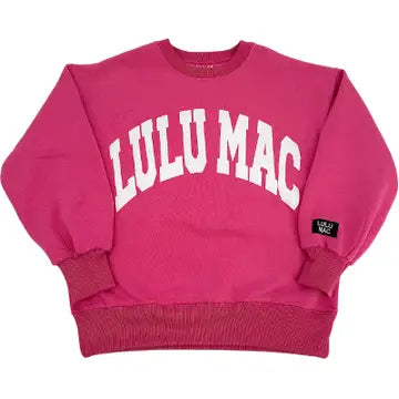 Lulu Mac Hot Pink Sweatshirt