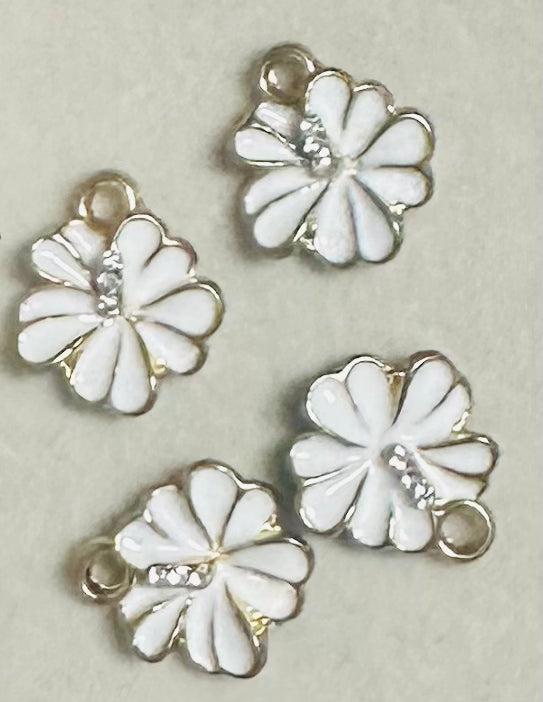 White Petal Charm