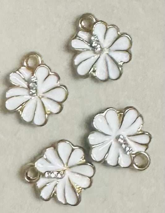 White Petal Charm