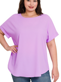 Stylish Boat Neck Top in 2 Colors