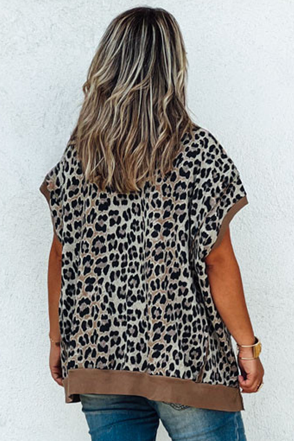 Leopard Short Sleeve Top