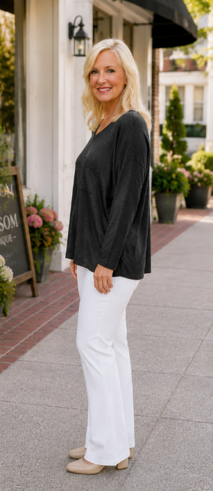 Winter Glow Hacci Long Sleeve
