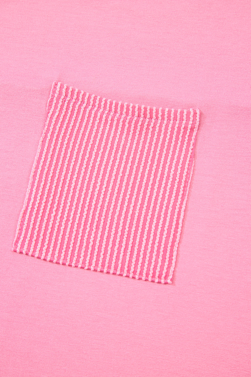Pink Corded Pocketed Top