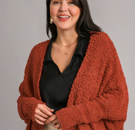 Sunset Popcorn Cardigan