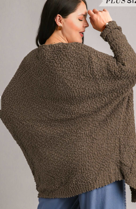 Mocha Popcorn Cardigan