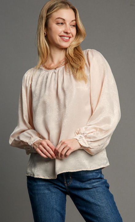 Champagne Shimmer Top