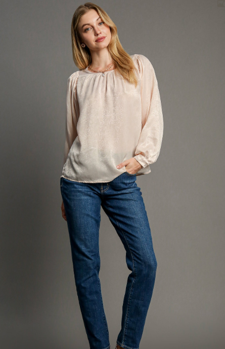 Champagne Shimmer Top