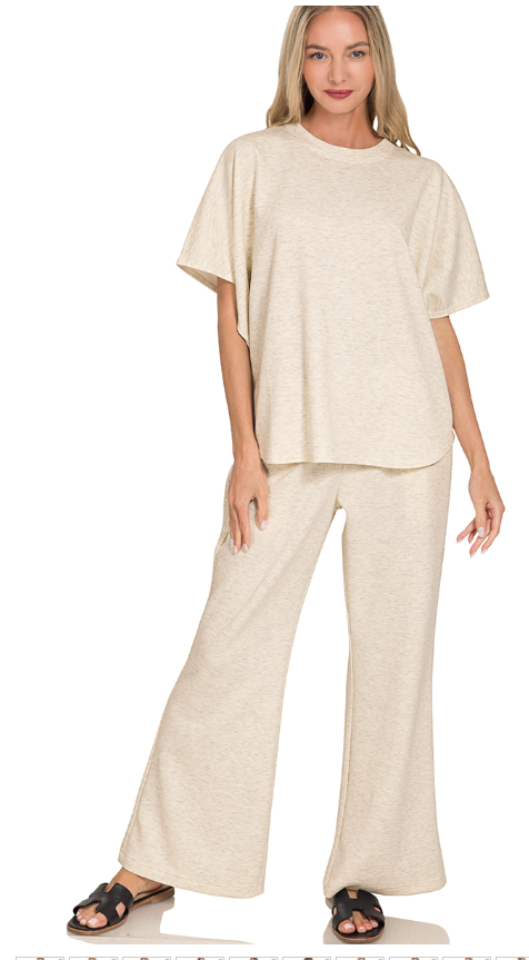 Ivory Pants Set