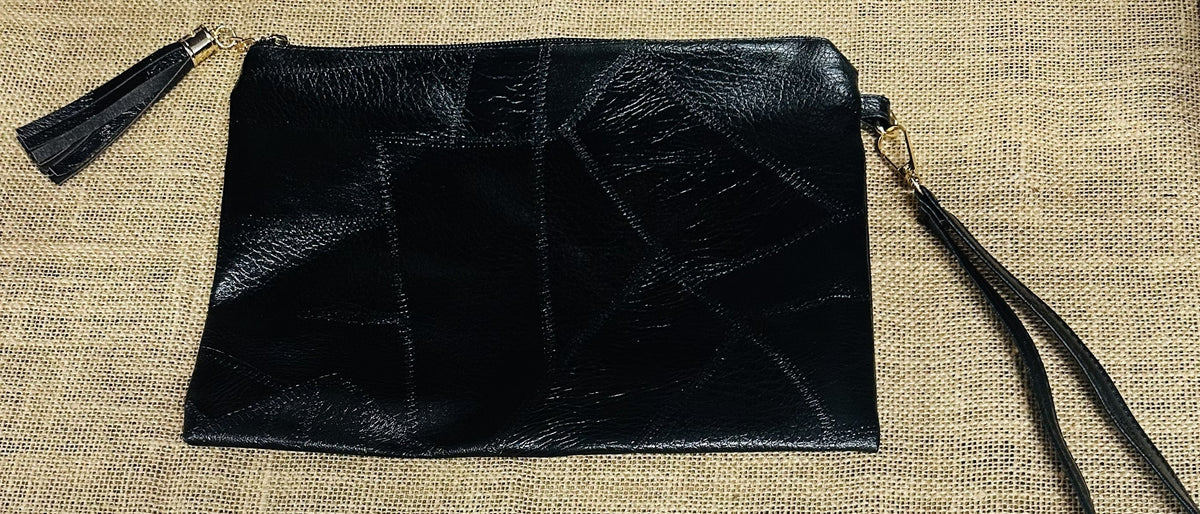 Black Wristlet Purse