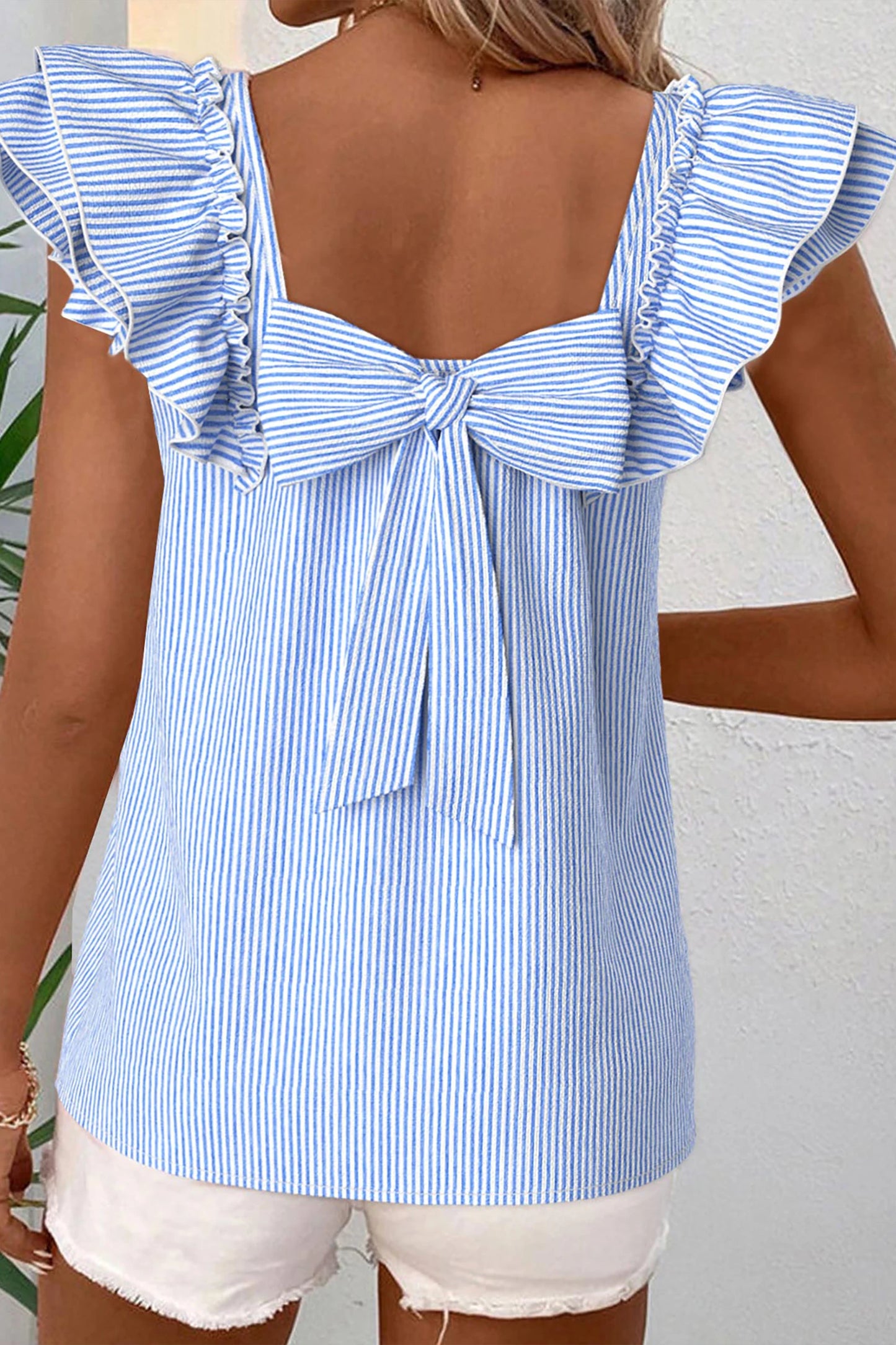 Sky Blue Stripe Shirt