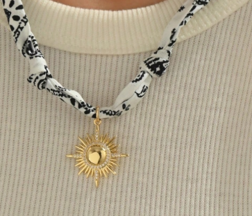 Gold & Rhinestone Charm